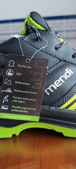 Zapatos seguridad Mendi - Talla 46