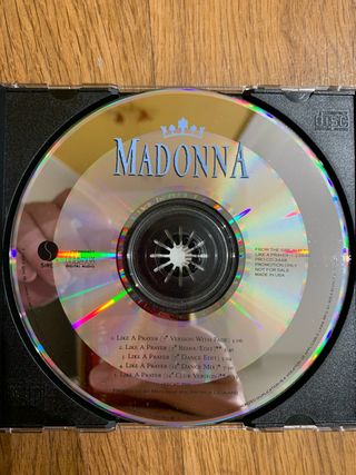 CD Madonna - Like a Prayer promo