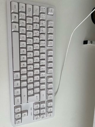 Teclado MARS GAMING blanco