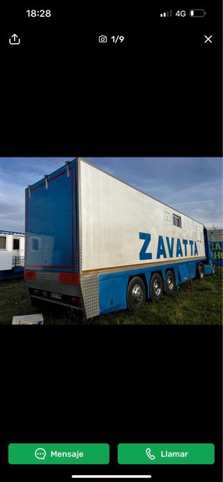 tráiler vivienda para parar en parcela