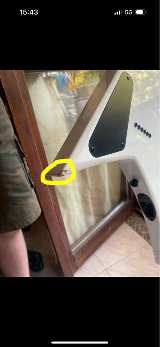 Chitarra Jackson Randy Rhoads bianca