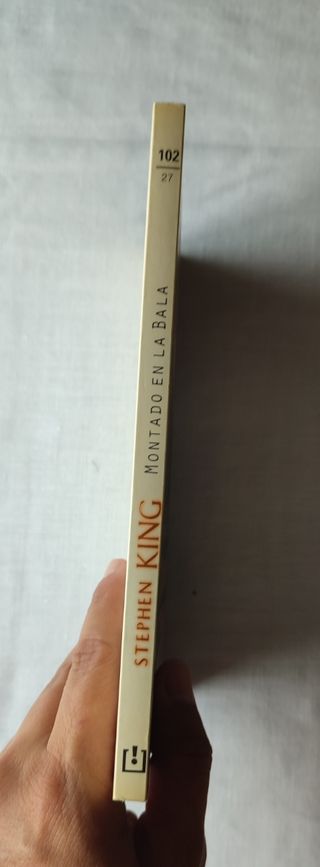 Novela "Montado En La Bala" Stephen King.