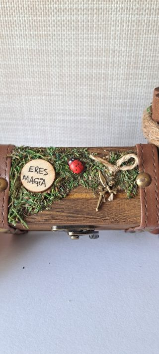 Porta-bolis + cofre artesanal /Pack