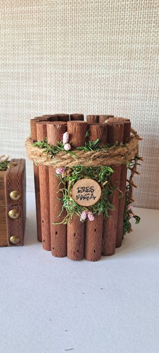 Porta-bolis + cofre artesanal /Pack