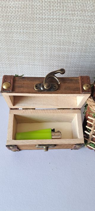 Porta-bolis + cofre artesanal /Pack