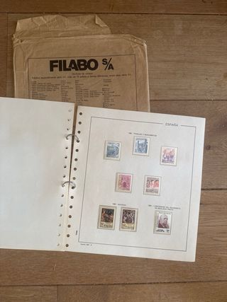 Album Filbo Sellos España 1983