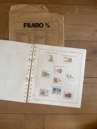 Album Filbo Sellos España 1983