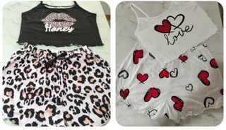 Pigiama donna - top e shorts