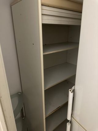 Mobiletto dispensa bianco-beige