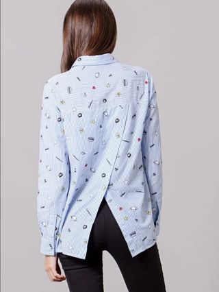 Camisa rayas Stradivarius 
