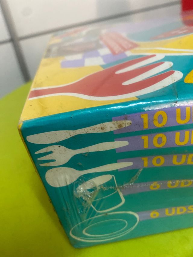 Set Camping Años 80 Bellod vintage