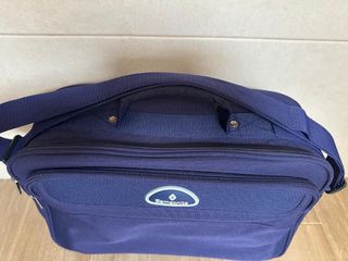 Bolso Samsonite bandolera azul