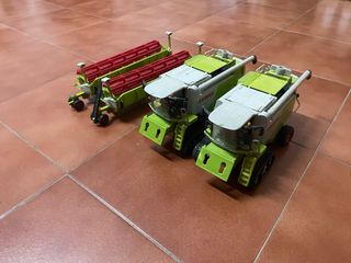 2x Claas Lexion 770 + 2x cosechadoras Siku 1:32