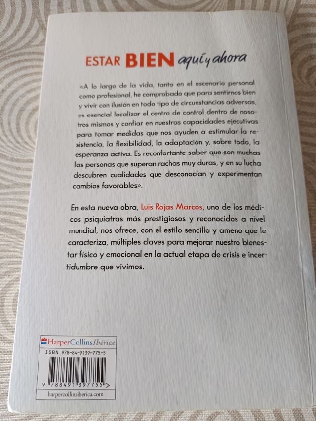 Estar bien aquí y ahora