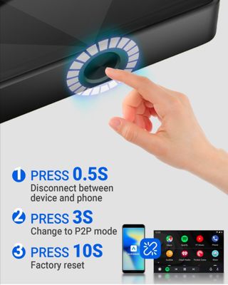 OTTOCAST A2AIR: Adaptador inalámbrico Android Auto