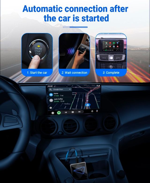 OTTOCAST A2AIR: Adaptador inalámbrico Android Auto