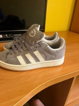 Zapatillas Adidas Campus Gris