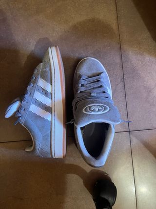 Zapatillas Adidas Campus Gris