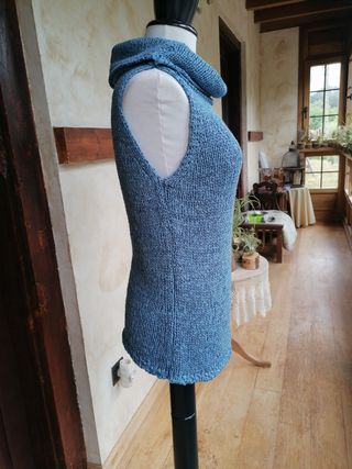 Jersey punto azul - Talla L