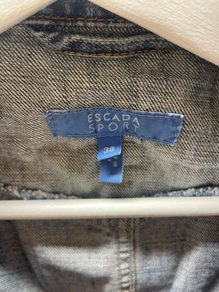 Chaleco vaquero Escada Sport azul