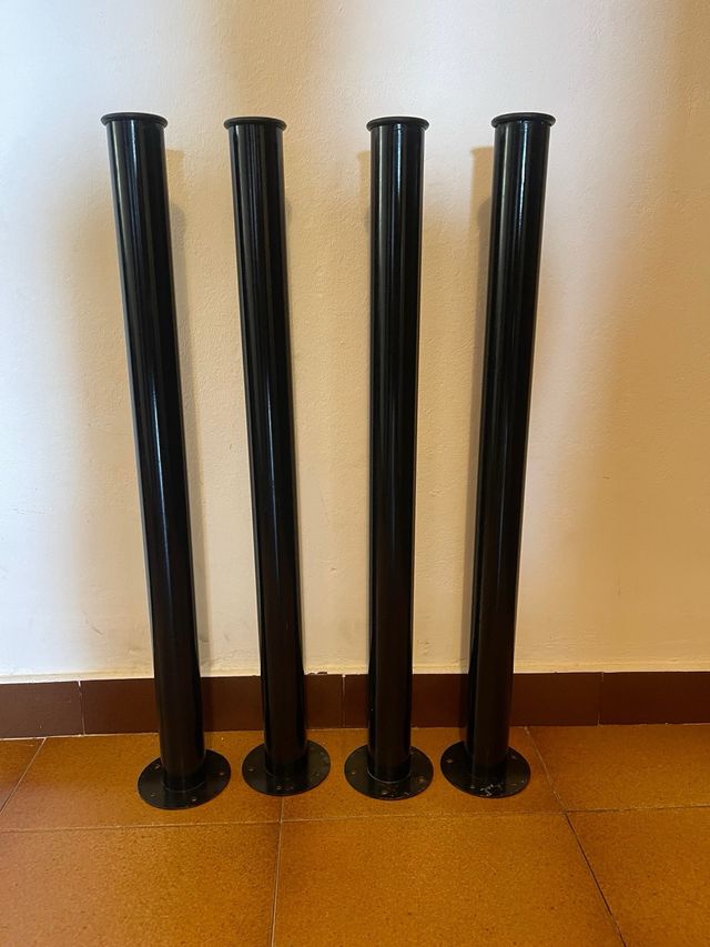 4 Patas mesa IKEA - Negro