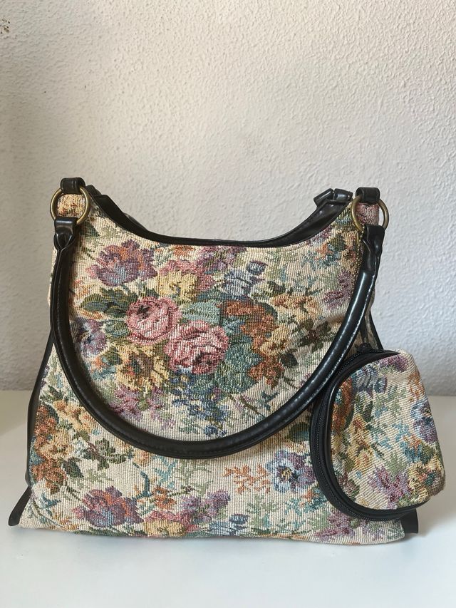 Bolso vintage floral