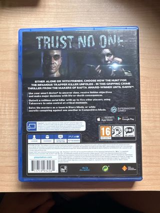 Hidden Agenda PS4 (PlayStation 4)