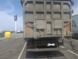 Bañera cerealera aluminio benalu chasis fruehauf