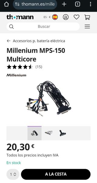 Cable Millenium MPS-150