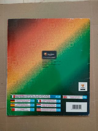 Álbum Eurocopa 2004 Panini completo