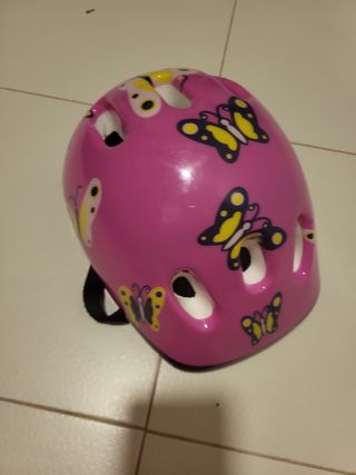 Casco bici niña