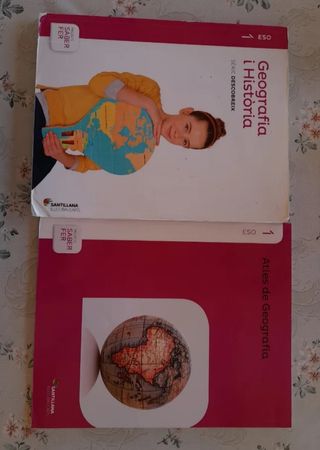 Llibre Geografia i Història 1 eso