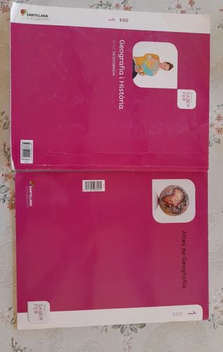 Llibre Geografia i Història 1 eso