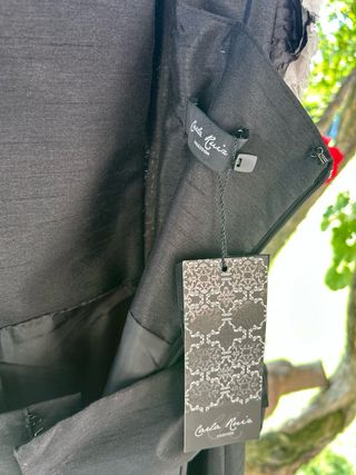 Vestito Carla Ruiz Tg40 - Bianco,Nero,Grigio 