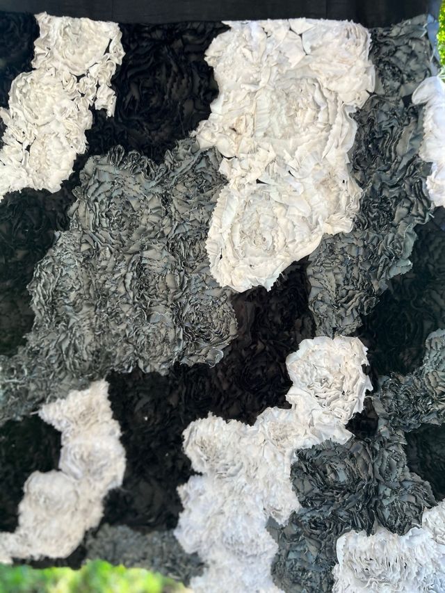 Vestito Carla Ruiz Tg40 - Bianco,Nero,Grigio