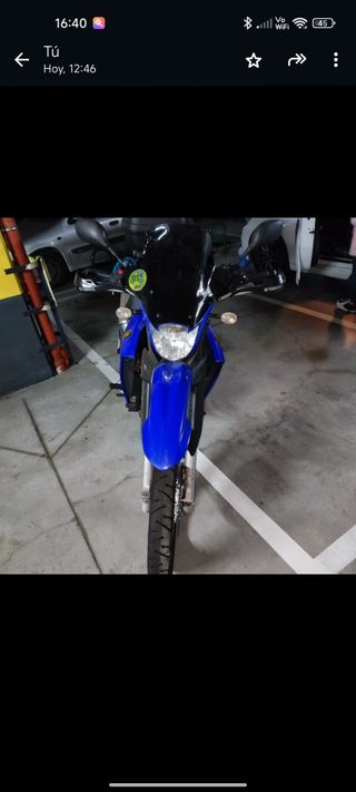 Yamaha XT 660R azul