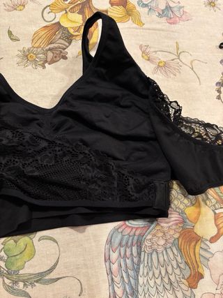 Coppia reggiseni bianco e nero confortisse Push Up