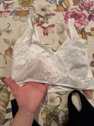 Coppia reggiseni bianco e nero confortisse Push Up