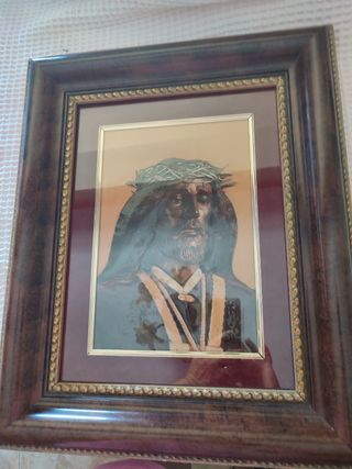 Cuadro Jesús Nazareno relieve