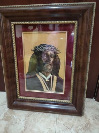 Cuadro Jesús Nazareno relieve