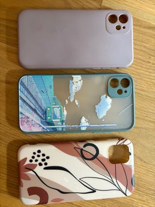 Fundas iPhone 11 - 3 unidades