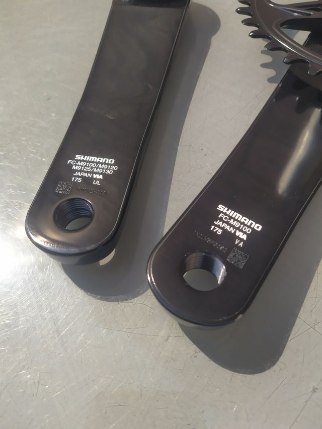 1x12v SHIMANO XTR FC-M9100 34T, 175mm. NUEVAS.