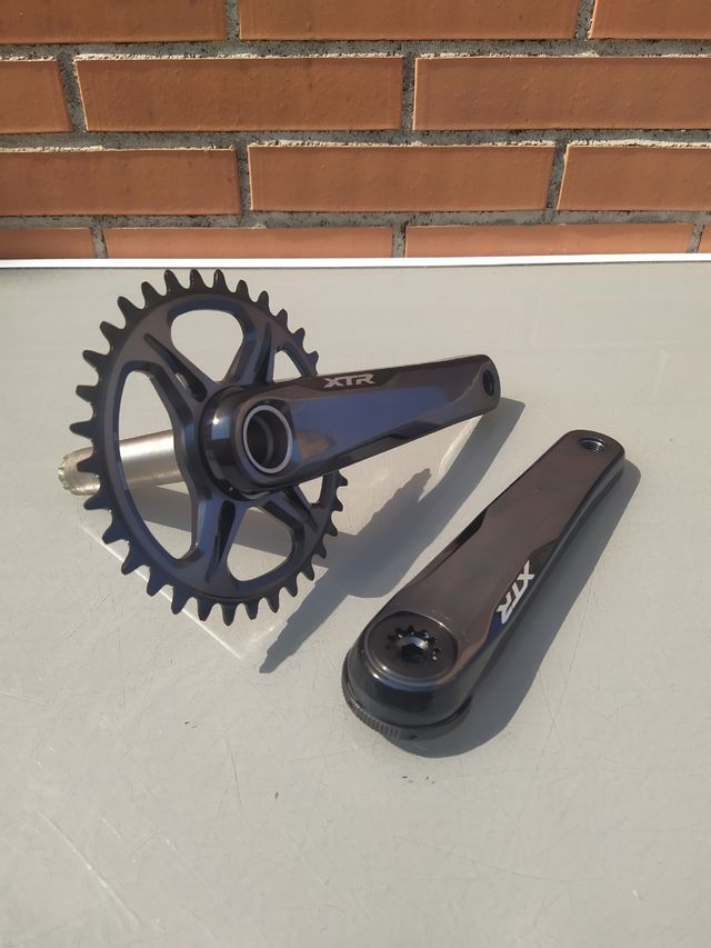 1x12v SHIMANO XTR FC-M9100 34T, 175mm. NUEVAS.