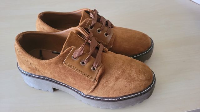 Zapatos ante marrones dospies nº 38