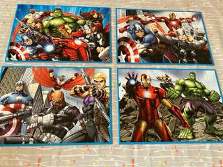 4 Puzzles Avengers Marvel