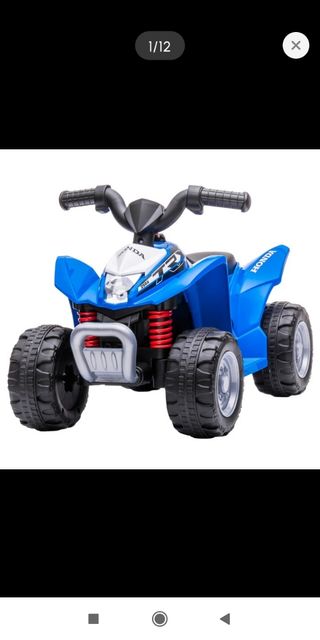 Quad eléctrico infantil HONDA 18-36 meses
