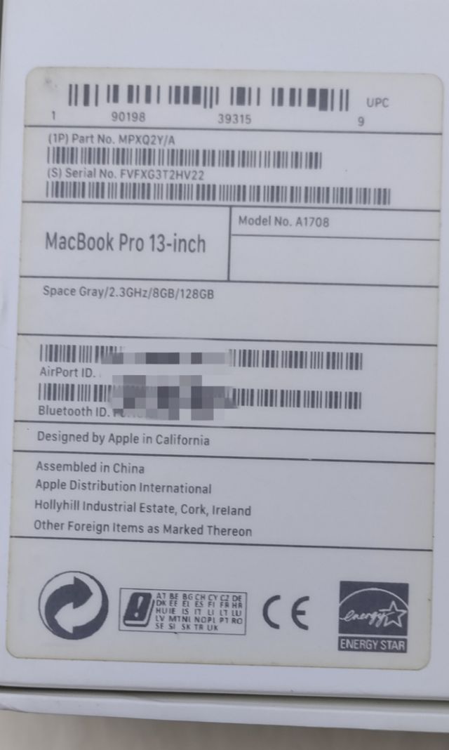 Apple MacBook Pro 13"