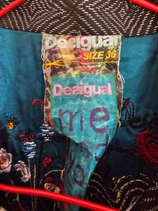 Abrigo Desigual multicolor