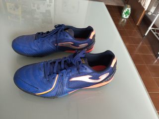 Scarpe Joma calcetto blu-arancio