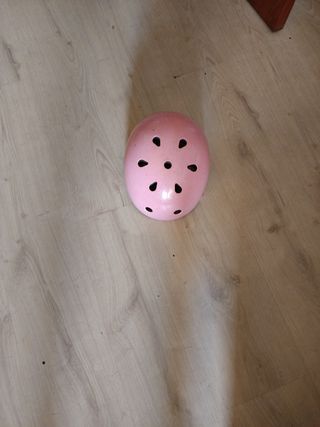 Casco bici mujer rosa
